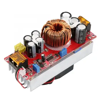 

DC-DC 10-60V to 12-97V 1500W 30A Voltage Step Up Converter Boost CC CV Power Supply Module