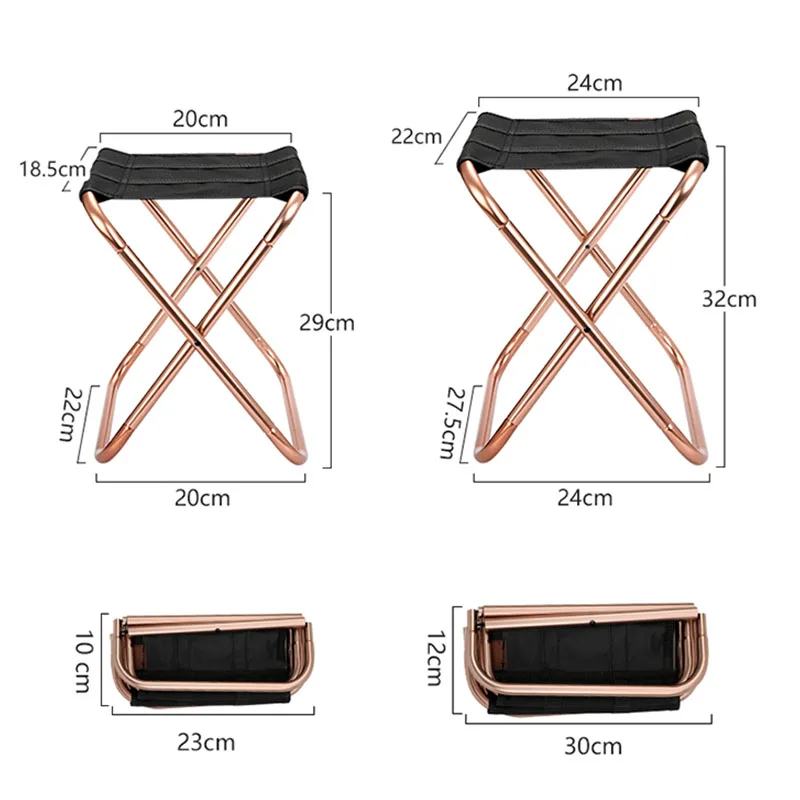 Foldable Fishing Chair Lightweight Picnic Camping Chairs Folding Aluminium Portable Easy To Carry Outdoor Furniture with bag Foldable Fishing Chair Lightweight Picnic Camping Chairs Folding Aluminium Portable Easy To Carry Outdoor Furniture with bag