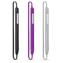 Мягкий силиконовый пенал рукав для Apple Pencil Generation 1 Generation 2 чехол 360 полный защитный r20