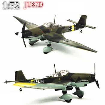 

1:72 The model of German ju87d Stuka dive bomber EM36386 Finished product collection model