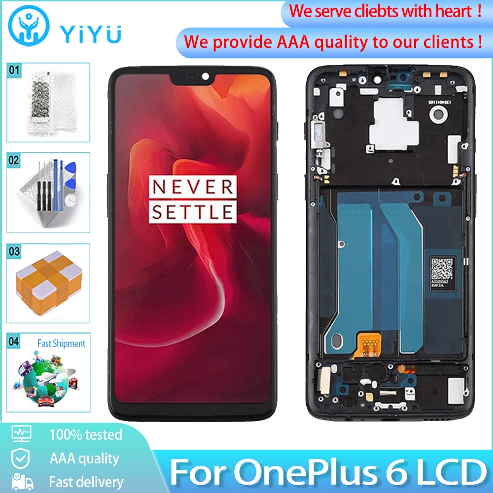 大感謝価格 Lcdタッチスクリーンデジタイザーの交換 Mobile A6003用のオリジナル6 28インチlcdモジュール Oneplus A6000 Screens Phone Oneplus Lcd 6用のamoled 6 6 1 安い ショップ Www Oin S Co Jp
