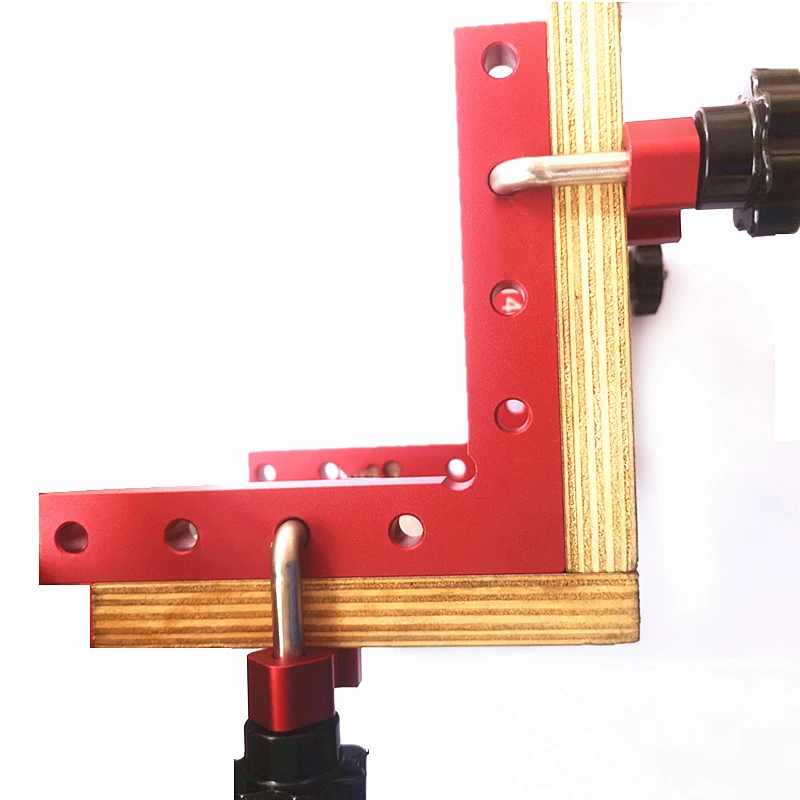 idalinya Woodworking Right Angle Fixing Clip L Shape 90 Degrees Ruler Carpenters Tool 160X160mm