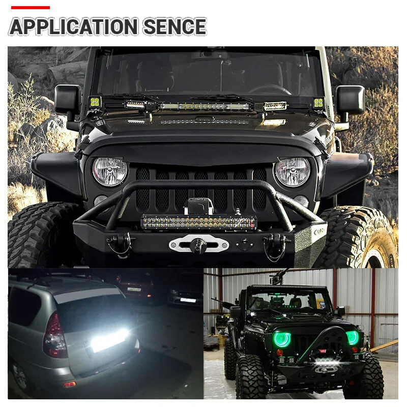 

10'' 20'' inch 12V 24V offroad led light bar Spot Flood Combo 20'' 156W led Work Light for Jeep Car 4WD Truck SUV ATV