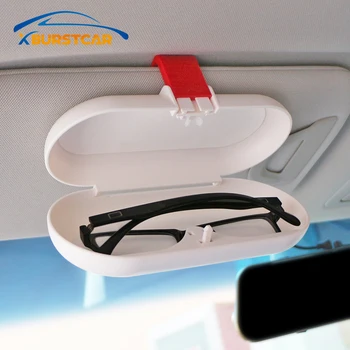 

Xburstcar for BYD All Model S6 S7 S8 F3 F6 F0 M6 G3 G5 G7 E6 L3 Car Sun Visor Glasses Case Sunglasses Holder Box Accessories