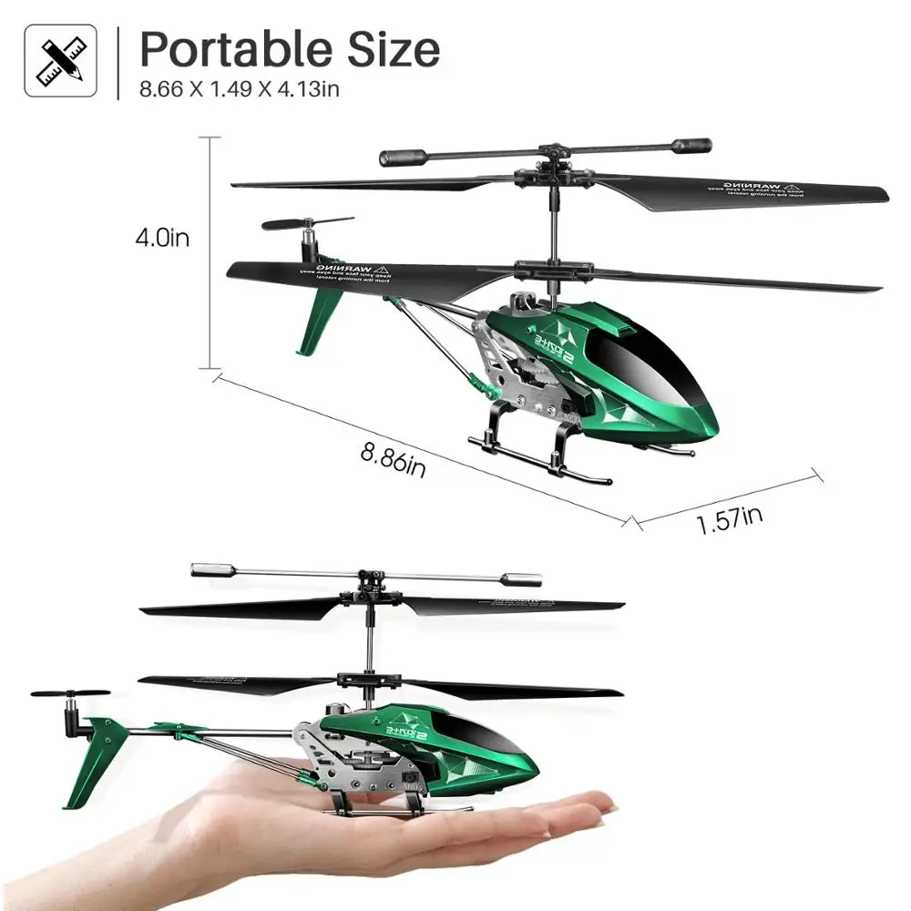 New Arrival SYMA RC Helicopter S107H With Hover Function 3.5CH RC helicopters present flying toys For Boys Children