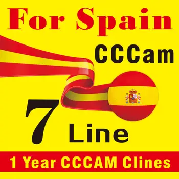 

New 2020 Spain stable cccams 7lines for Europe support ccam satellite receiver
