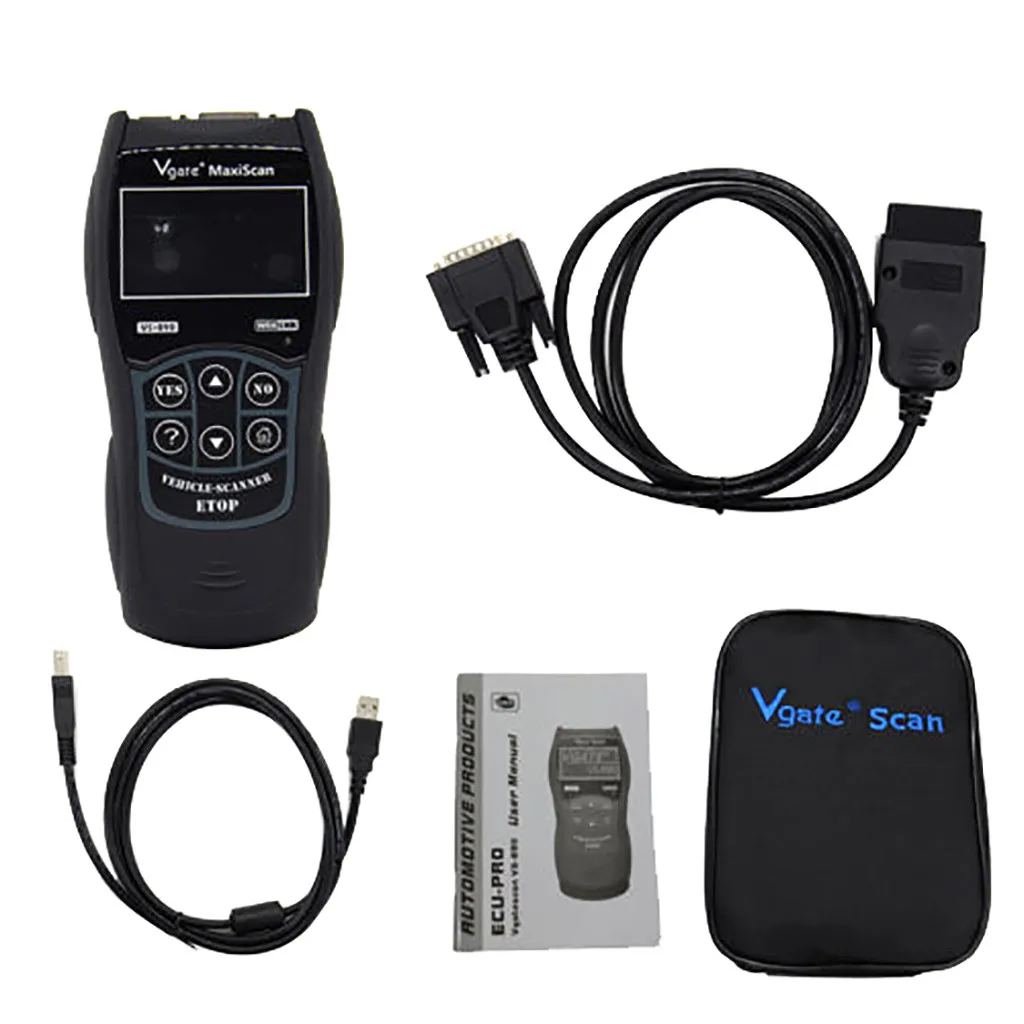 Универсальный Авто Vgate VS890 считыватель кодов проверка двигателя OBD2 диагностический сканер EOBD автомобильный диагностический инструмент сканер автомобильные аксессуары