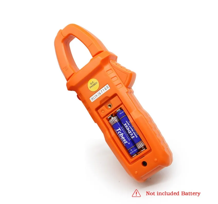 PM2118S Портативный Смарт Цифровой клещи AC/DC мультиметр переменного тока Сопротивление напряжения непрерывности тестер с NVC