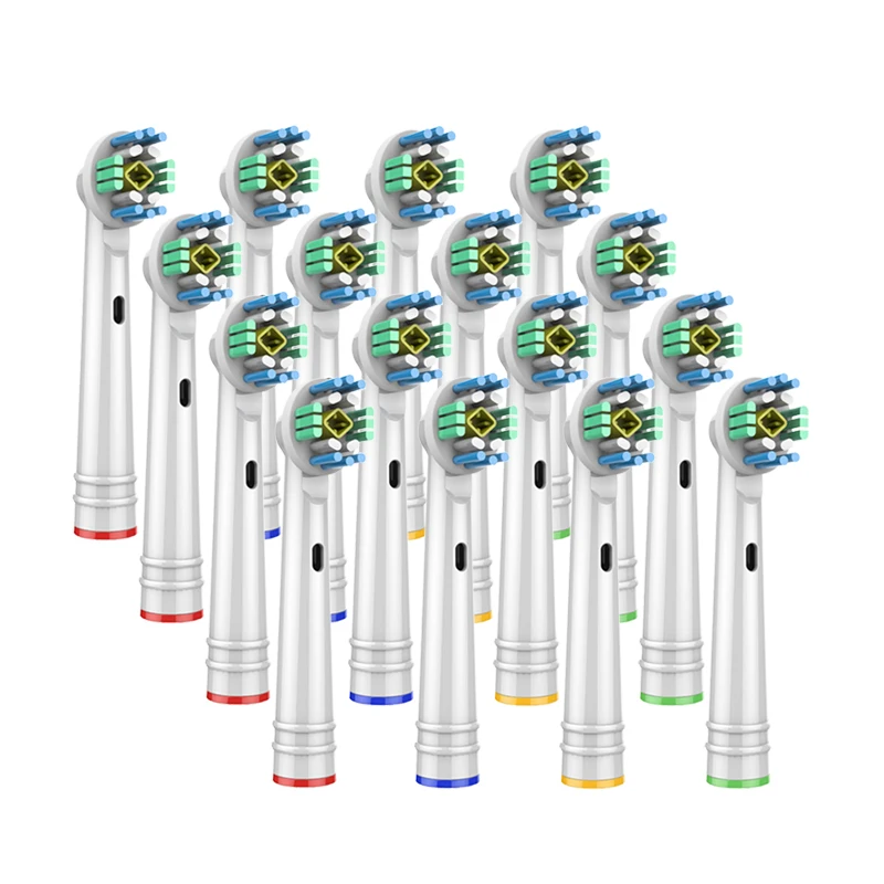 Сменные насадки для электрической зубной щетки Oral B 16 шт.|Насадки зубных щеток| |