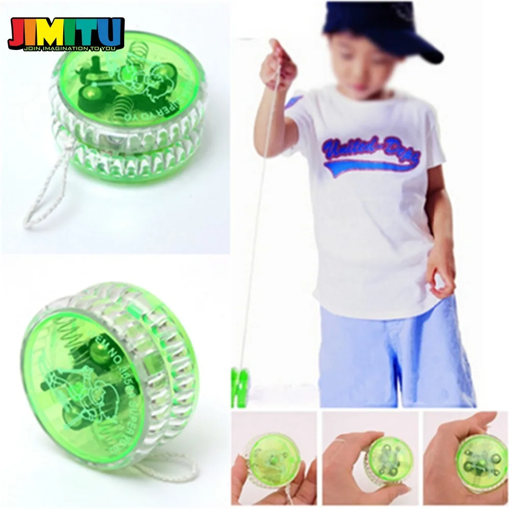 Детская игрушка JIMITU со светодиодной подсветкой механизм сцепления Yoyo Trick