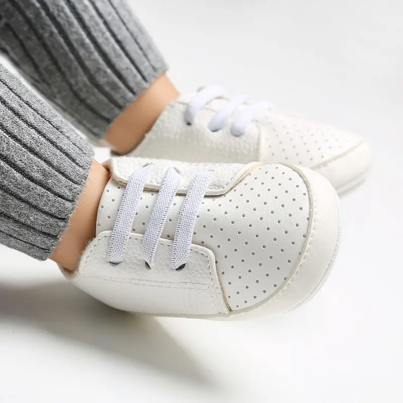 2019 весенне-осенние детские кроссовки для девочек и мальчиков Удобная дышащая однотонная нескользящая Мягкая Обувь для малышей