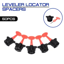 New 50pcs/set Level Wedges Tile Spacers for Flooring Wall Tile Carrelage Leveling System Leveler Locator Spacers Plier