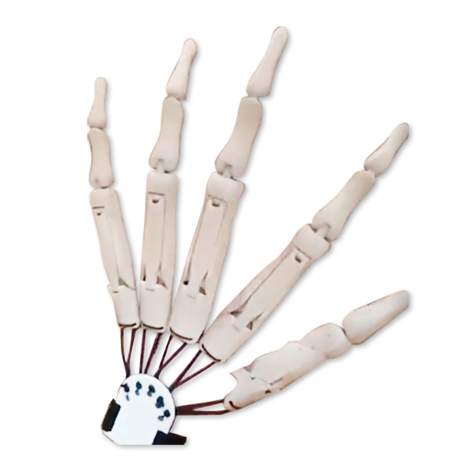 Halloween Decoration Simulated Skeleton Hand Ghost Claw Flexible Finger Joint Party Secret Room Haunted House Props | Дом и сад