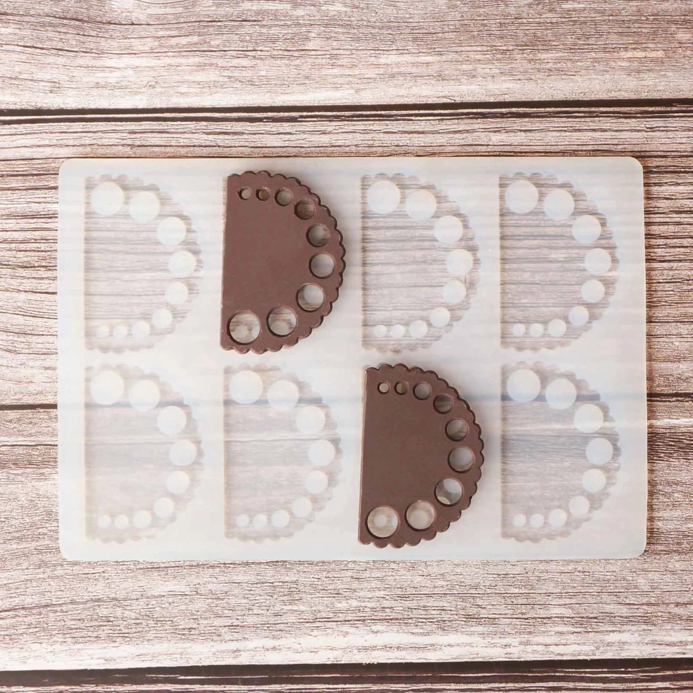 Pochoir En Forme De Chocolat Moule De Decoration De Gateau En Silicone Feuille De Transfert De Cuisson Garniture De Dessert Au Chocolat Pour Bricolage Aliexpress