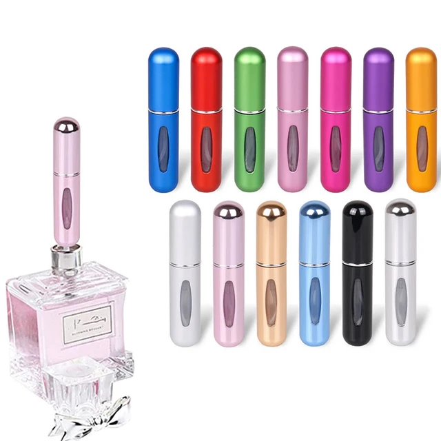 5ml Refillable Mini Perfume Bottle Portable Perfume Spray Bottles Travel  Empty Cosmetic Container Spray Atomizer Bottle