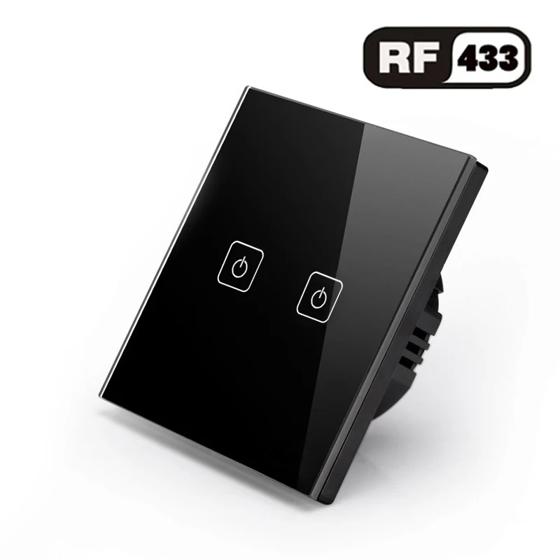 Беспроводной Выключатель света с дистанционным управлением 1/2/3 клавиши 220