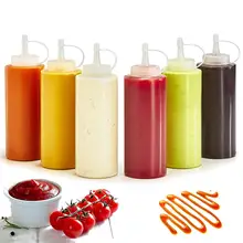 Кухня бутыль кетчуп горчичный и мягкие бутылки приправы пластиковые шприц Squeeze диспенсер Кухня инструменты