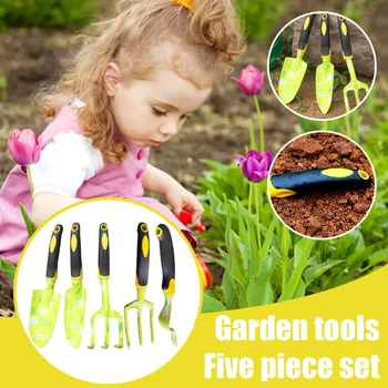 

1Set Gardening Tool Mini Small Shovel Rake Spade Multi-Functional Indoor Gardening Plant Care Children Toys Garden Tools #Y10