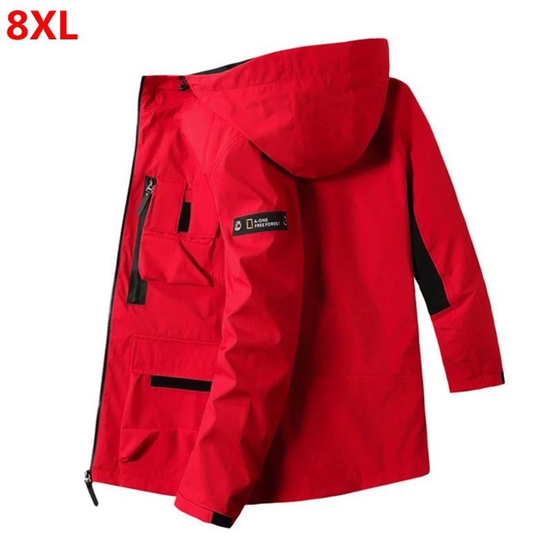 Autumn men plus size hooded jacket stitching fashion male fashion casual youth jacket male Autumn men plus size hooded jacket stitching fashion male fashion casual youth jacket male
