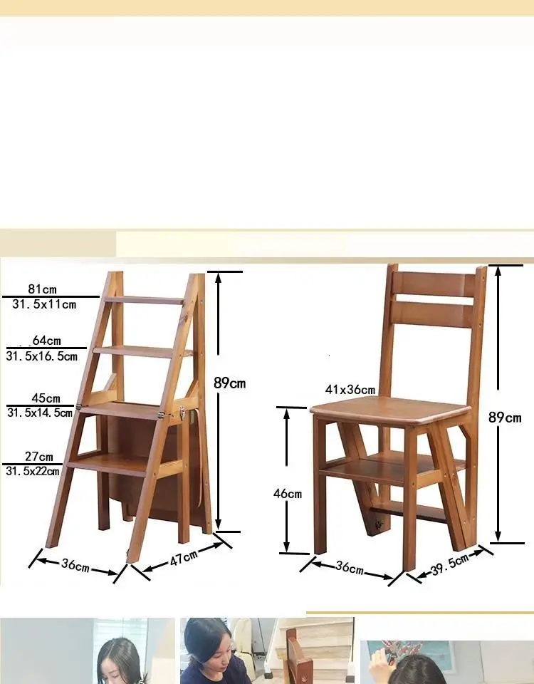 Складная Ванная комната для пожилых людей в помещении Sgabelli Cucina Escalera скамейка ottoman деревянный стул Merdiven Escaleta Escabeau ступенчатая лестница