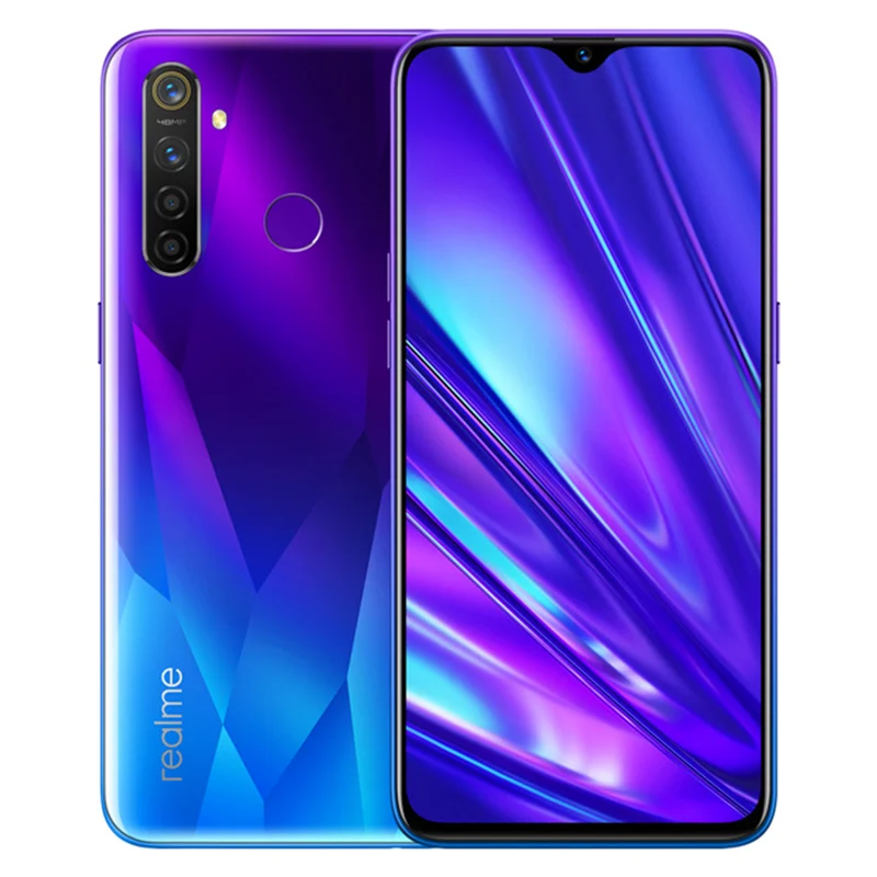 Глобальная версия Realme 5 Pro 6," Смартфон Android 9,0 Snapdragon 712A IE мобильный телефон 8 Гб 128 ГБ 48MP AI камера 20 Вт Быстрая зарядка