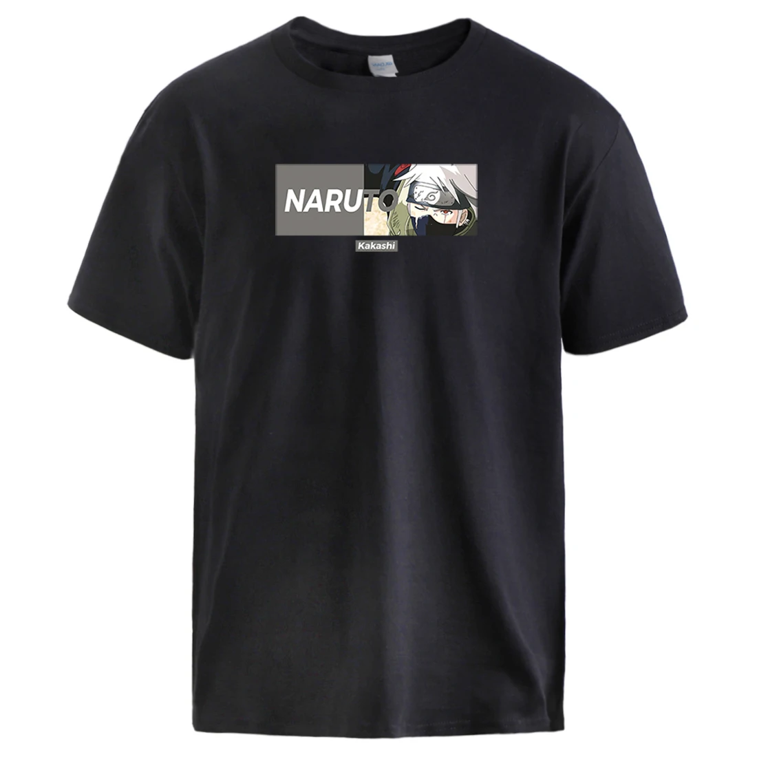 

Male Naruto Kakashi T-shirts Streetwear Harajuku Tshirts 2020 Summer Hip Hop Casual Tee Shirts Mens Cooton Clothes Fashion Tops