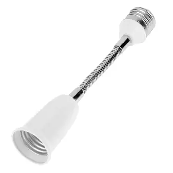 

180mm E27 to E27 Flexible Extension Adapter Socket LED Light Bulb Lamp Base
