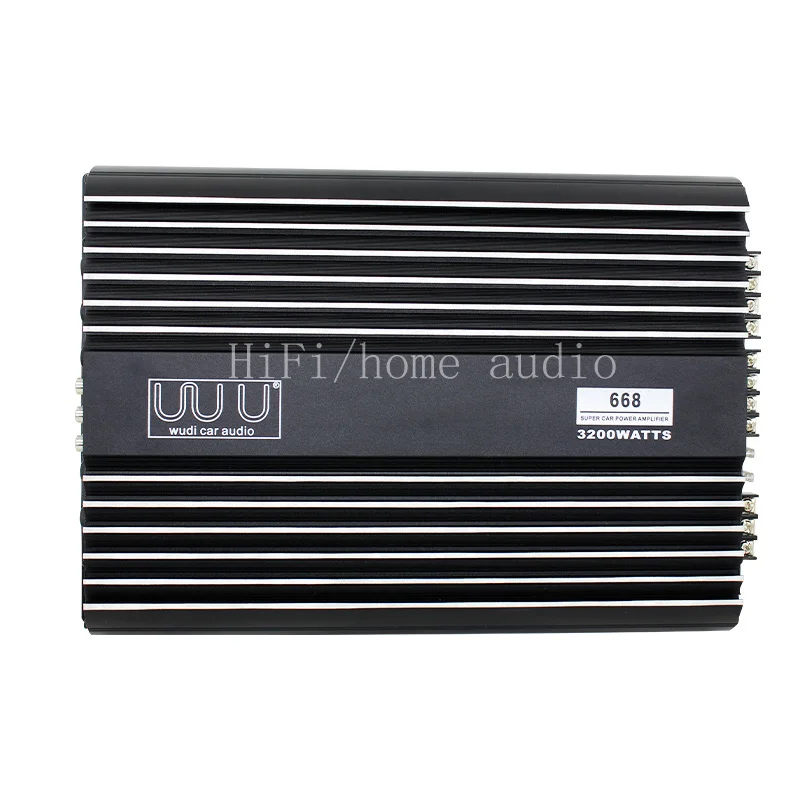

3200W 12V car high-power amplifier, 4-channel high-power amplifier, can push the subwoofer speaker. Support model: Universal