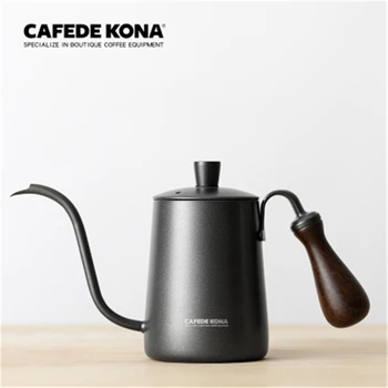 

CAFEDE KONA coffee pot 360ML/600ML Stainless Steel Gooseneck Drip Kettle Swan Neck Thin Mouth Drip coffee Kettle Tea Pot