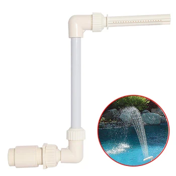 

Adjustable Waterfall Pool Fountain Swimming Pool Fountain Hose Replacement Fountain Stand Bracket Pool Tools