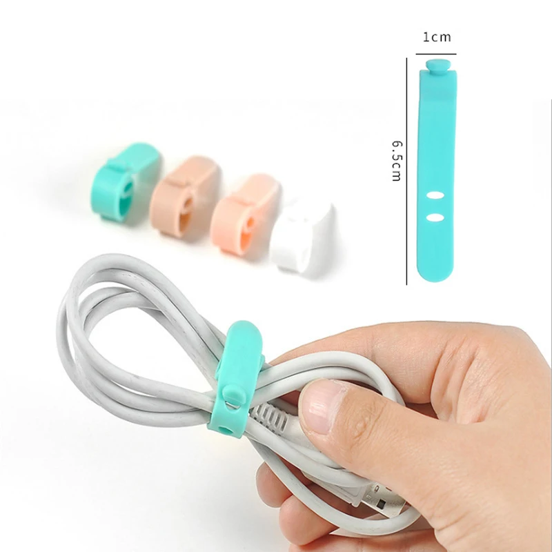 12PCS Cable Holder Protector Wire Winder Fixed Clips Management Organizer Cable For Power Cord Earphone USB Charger Data Cable 12PCS Cable Holder Protector Wire Winder Fixed Clips Management Organizer Cable For Power Cord Earphone USB Charger Data Cable