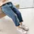 Baby Girl Jeans Graffiti Pattern Jeans Girls Casual Style Kid Jeans Весна Осень Джинсовая Одежда для девочек