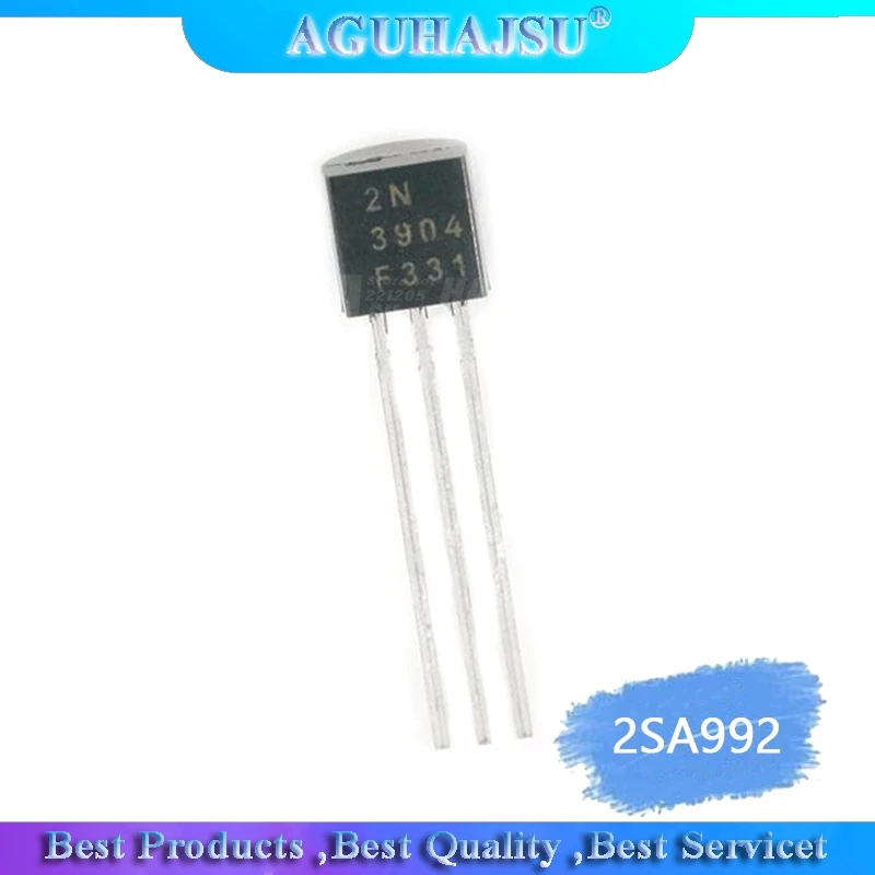 100 шт. 2SA992 TO-92 2SC1845 TO92 10 пар (10 A992 + C1845) Hi-Fi новая Оригинальная трубка | Электронные