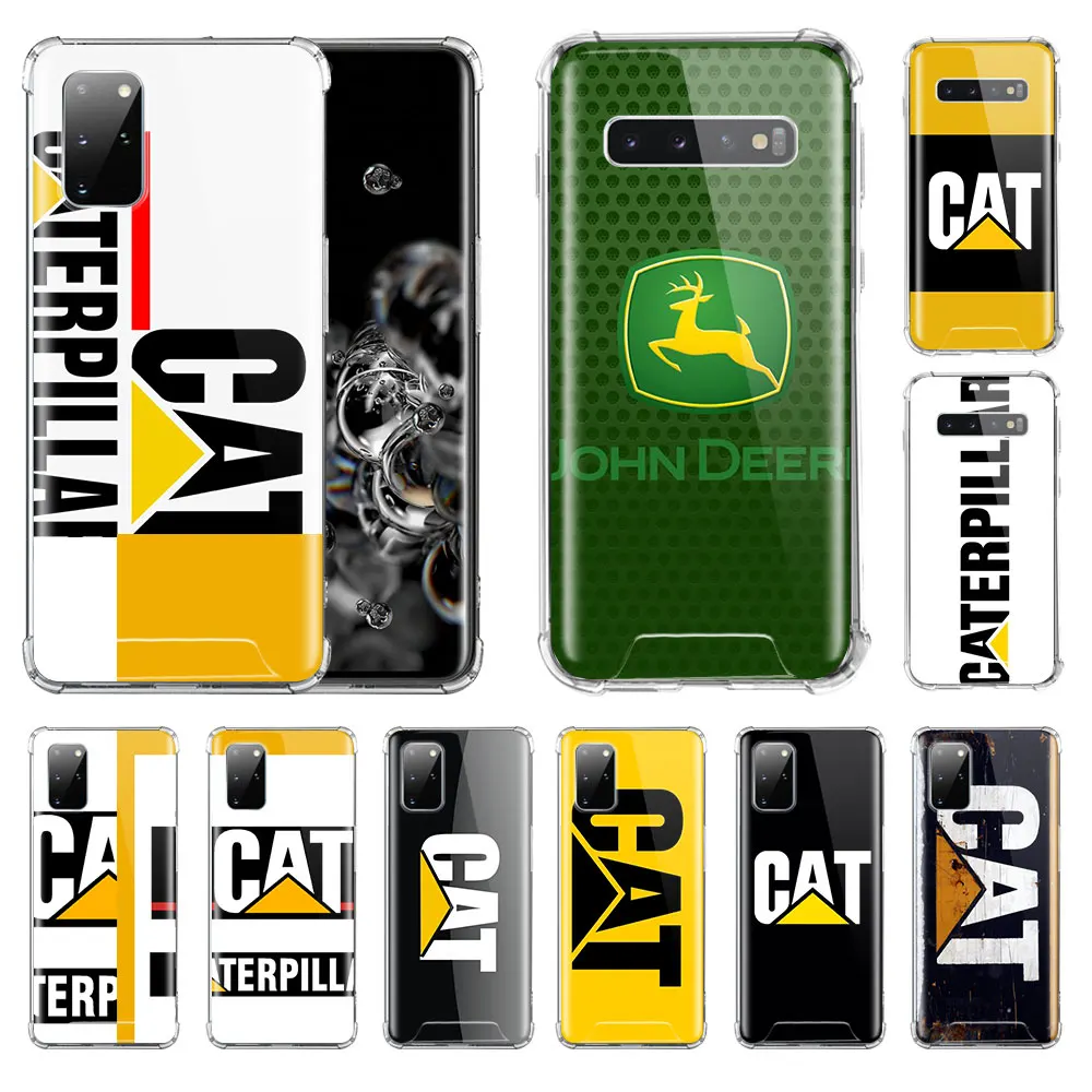 Чехол для телефона с логотипом Caterpillar Samsung Galaxy S20 FE S10 S9 S8 Note 10 Lite Plus 9 S10e 20|Бамперы| |