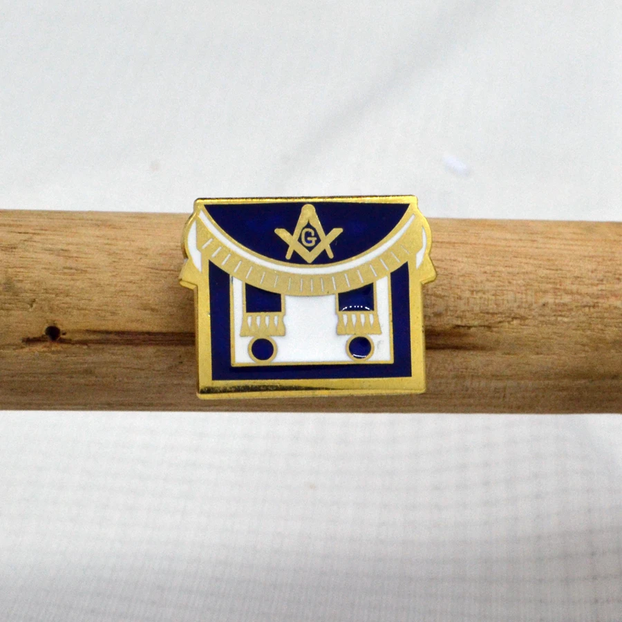 Masonic Apron Lapel Pins Badge Mason Freemason B15Pins & Badges