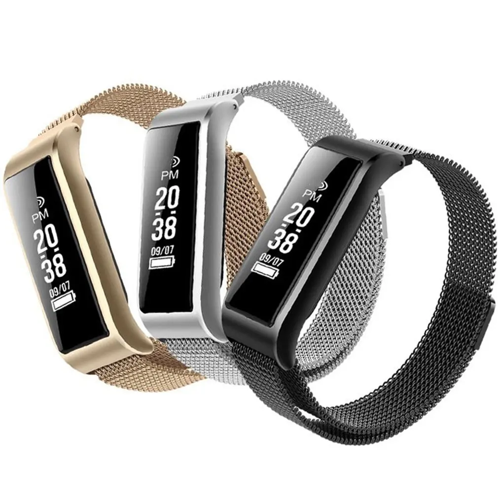 B29 Female Smart Bracelet Heart Rate Exquisite Craft Timing Detection Remote Control Camera B29 Smart Bracelet