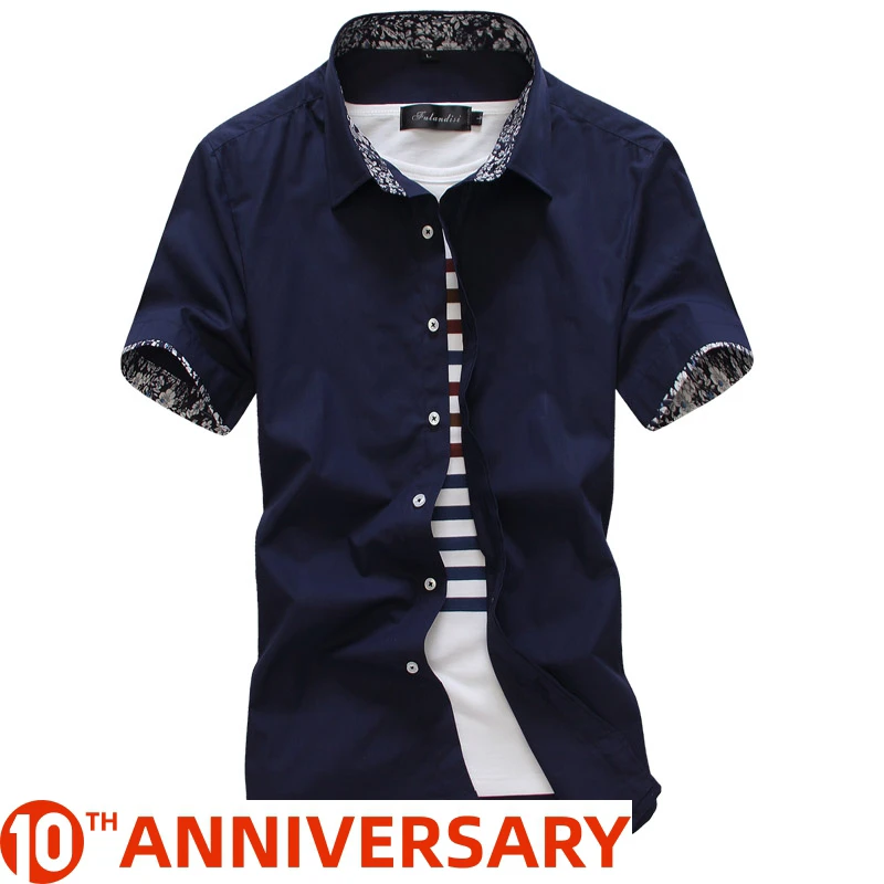 mens short sleeve fitted dress shirts