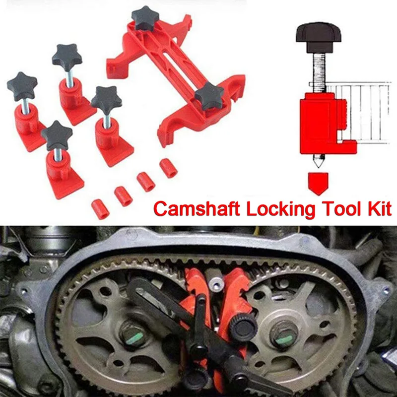 

1 Set Universal Auto Car Master Cam Clamp Kit Camshaft Sprocket Gear Cam Lock Tools Car Repair Tools Auto Accessories Hand Tool