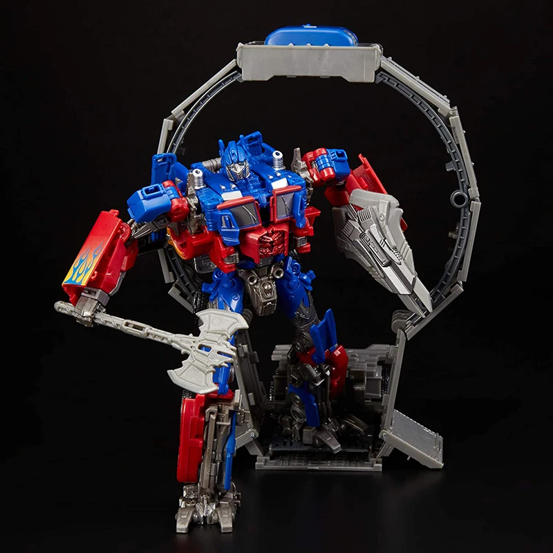 Hasbro-boneco de Estúdio Escuro do Filme da Lua Série Líder Classe Transformers us Prime Action Figure 44 7 Transformadortransformador Robô
