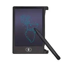 4.4 Inch LCD Digital English Lcd Tablet Portable Mini Children's Drawing Graffiti Board Message Writing Board