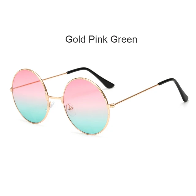  NULOOQ Gafas de sol polarizadas redondas retro John Lennon para  mujeres y hombres, marco de metal pequeño, gafas hippie, (Negro/Gris +  Plata/Verde Espejado) - Paquete de 2 : Ropa, Zapatos y