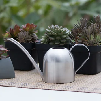 

Flowers Long Mouth Sprinkling Pot Watering Can Plant Portable Outdoor Gardening Tools Thick Stainless Steel Patio Household