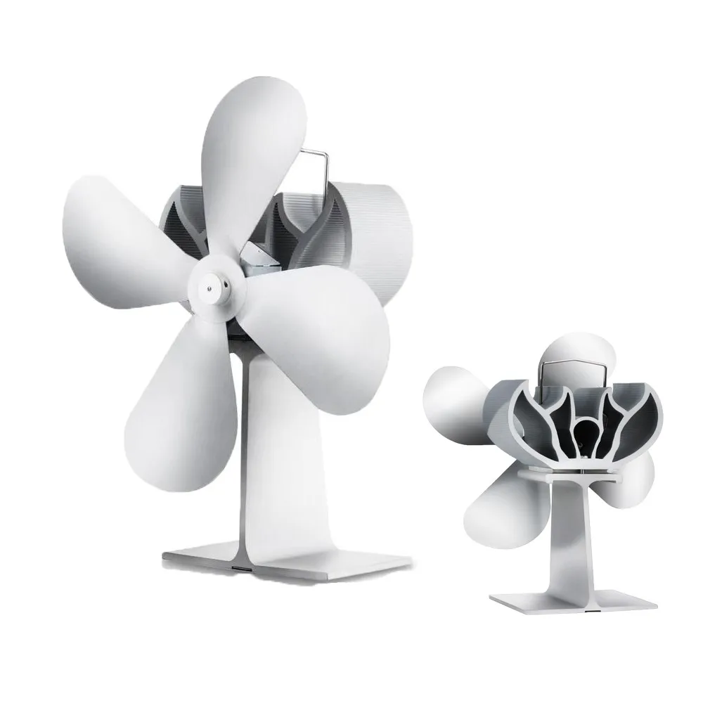 Портативный вентилятор для печи, работающий от тепловой энергии экономия топлива бесшумный камин тепловая мощность тепловентилятор