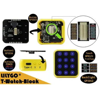 

1Set T-Block ESP32 WiFi Bluetooth Compatible Multifunction Development Module X6HB
