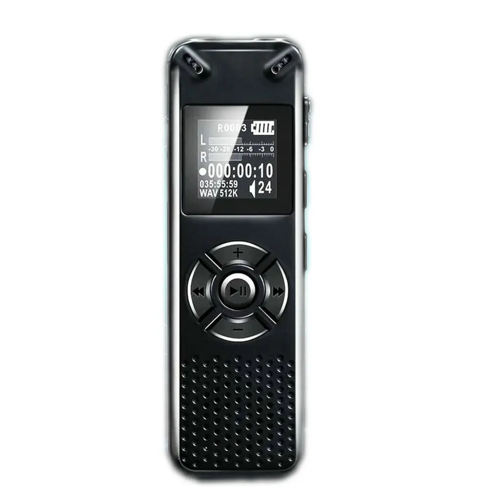 Профессиональный HD Цифровой диктофон V91 запись одной кнопкой шумоподавление USB