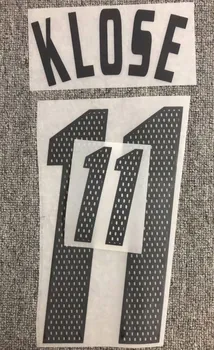 

2002 #11 Klose Nameset #13 Ballack #9 Jancker Printing iron Transfer Badge