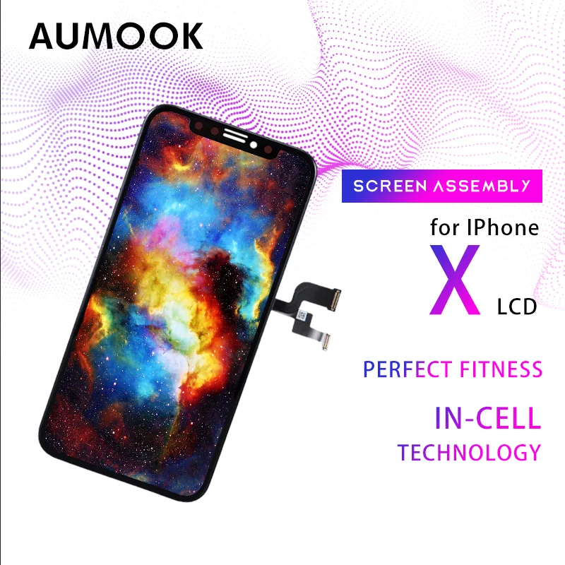 ЖК дисплей Премиум качества для IPhone X XR XS технология In cell сенсорный экран