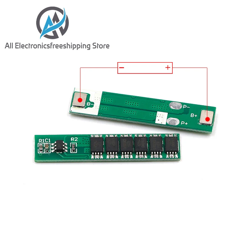 1S 15A 3 7 V Li Ion 6MOS BMS PCM Защитная плата для батареи литиевой 18650 Lion|Детали и аксессуары