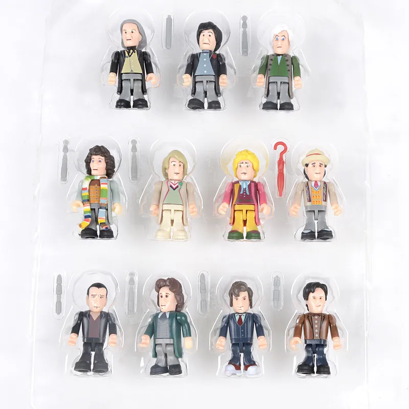 Doctor Who Figure 11 Pack строительные блоки фигурки доктора набор микрофигурок горячие
