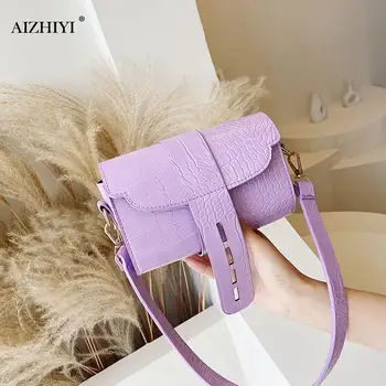 

Fashion Women Classic Texture Creative Design Chic Portable Durable Totes Shoulder Bags Solid Flap Small Handbags